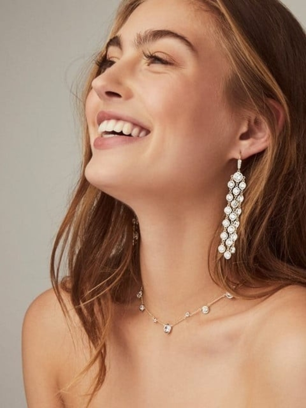 Kendra Scott Daya Statement Crystal Earrings In Silver